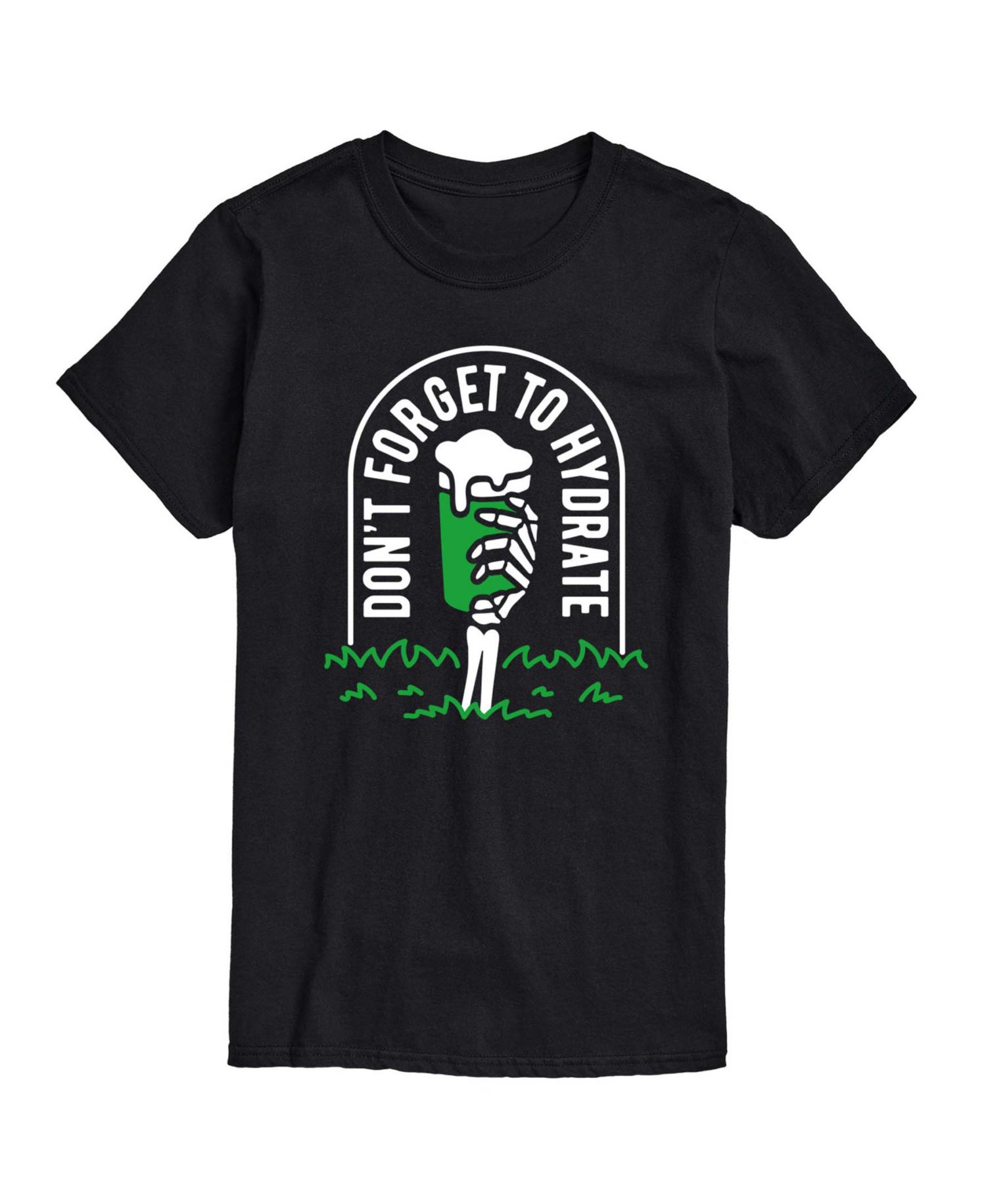 Men's Instant Message Don't Forget To Hydrate Short-Sleeve Graphic T-Shirt