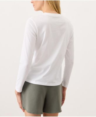 Women's Organic Cotton Essential Long Sleeve T-shirt