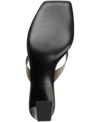 Women's Adryanna Block Heel Thong Sandals