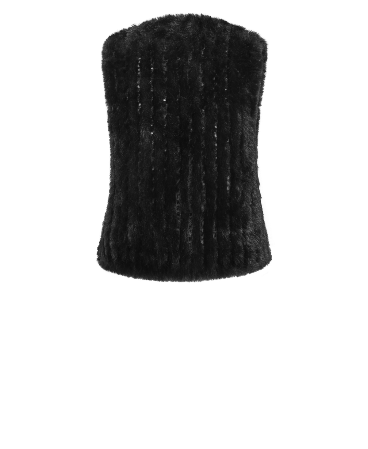 City Chic Women's Plus Eve Faux Fur Vest