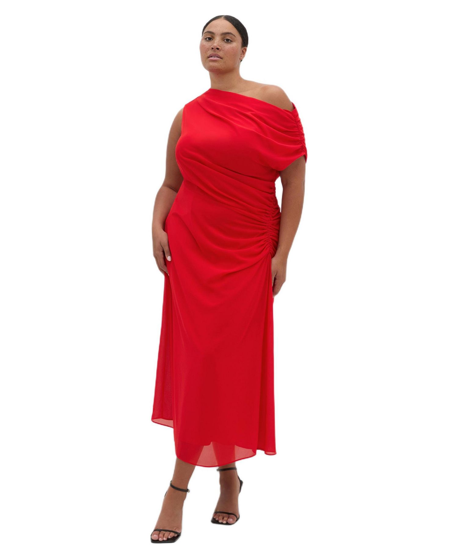 Women's Vivid Colour Maxi Dress