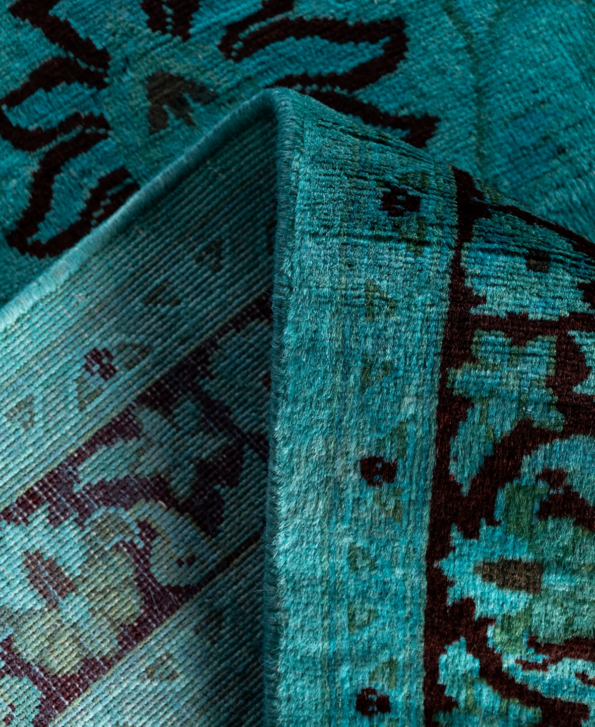 Adorn Hand Woven Rugs Fine Vibrance M1489 2' 8" x 12' 2" Runner Area Rug