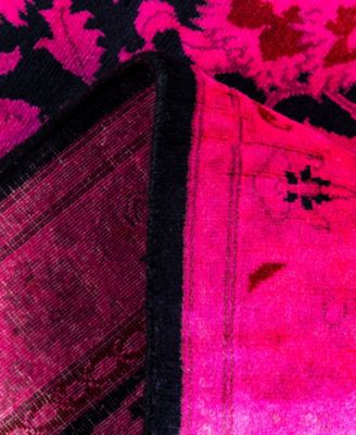 ADORN HAND WOVEN RUGS Fine Vibrance M1452 2' 6" x 12' 8" Runner Area Rug