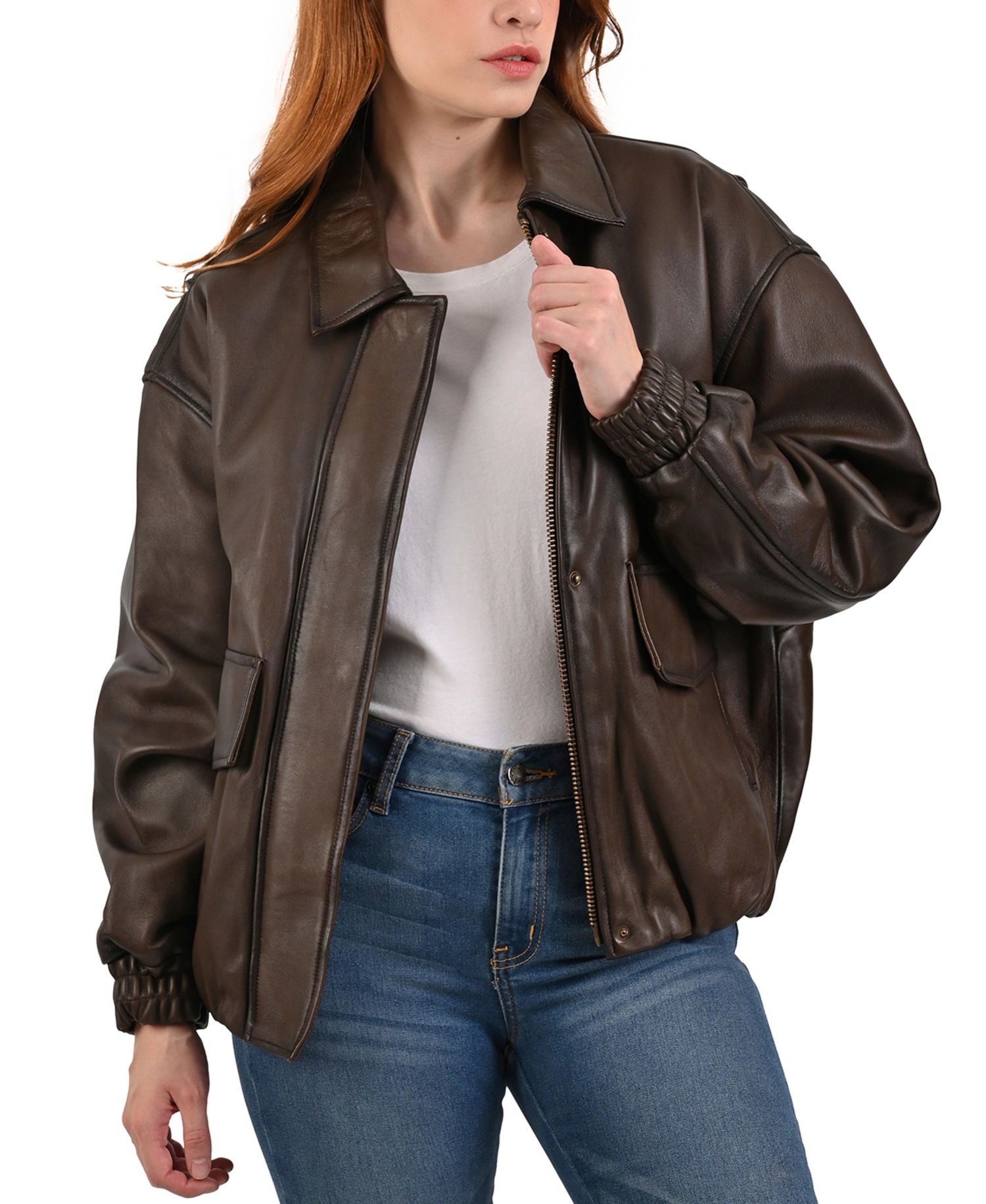 Women's Women s Lamb leather Jacket