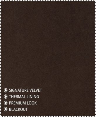 Signature Extra Wide Velvet Blackout Curtain