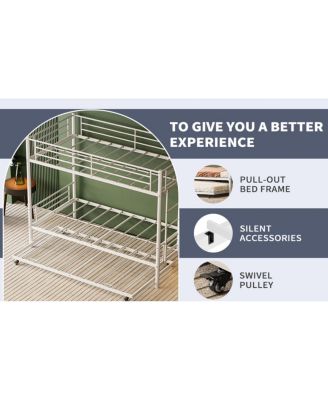 bunk bed with trundle