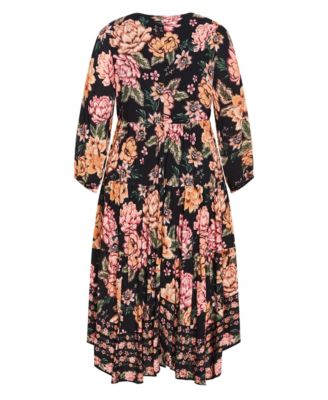 Women's Devine Beauty Border Dress