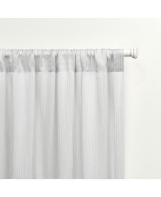Coralina Sheer, Rod Pocket Single Curtain Panel
