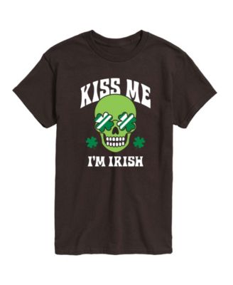 Men's Instant Message Kiss Me I'm Irish Short-Sleeve Graphic T-Shirt