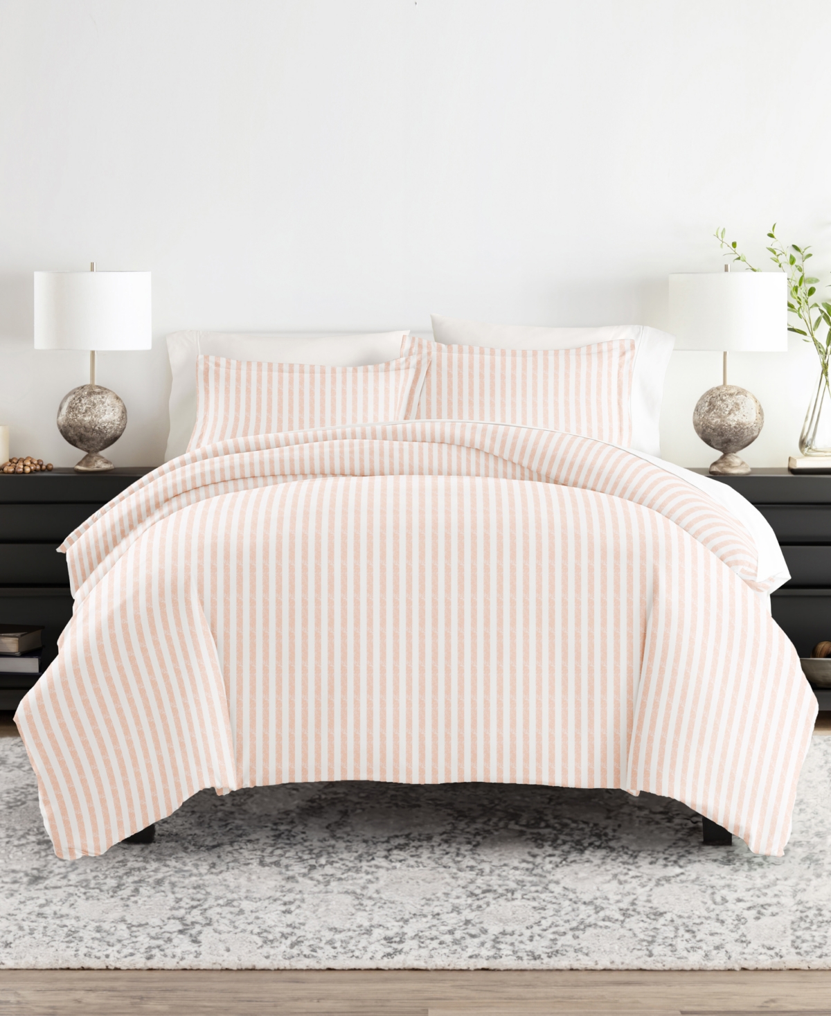 ienjoy Home Tranquil Sleep Patterned Duvet Cover Set, Twin/Twin Xl