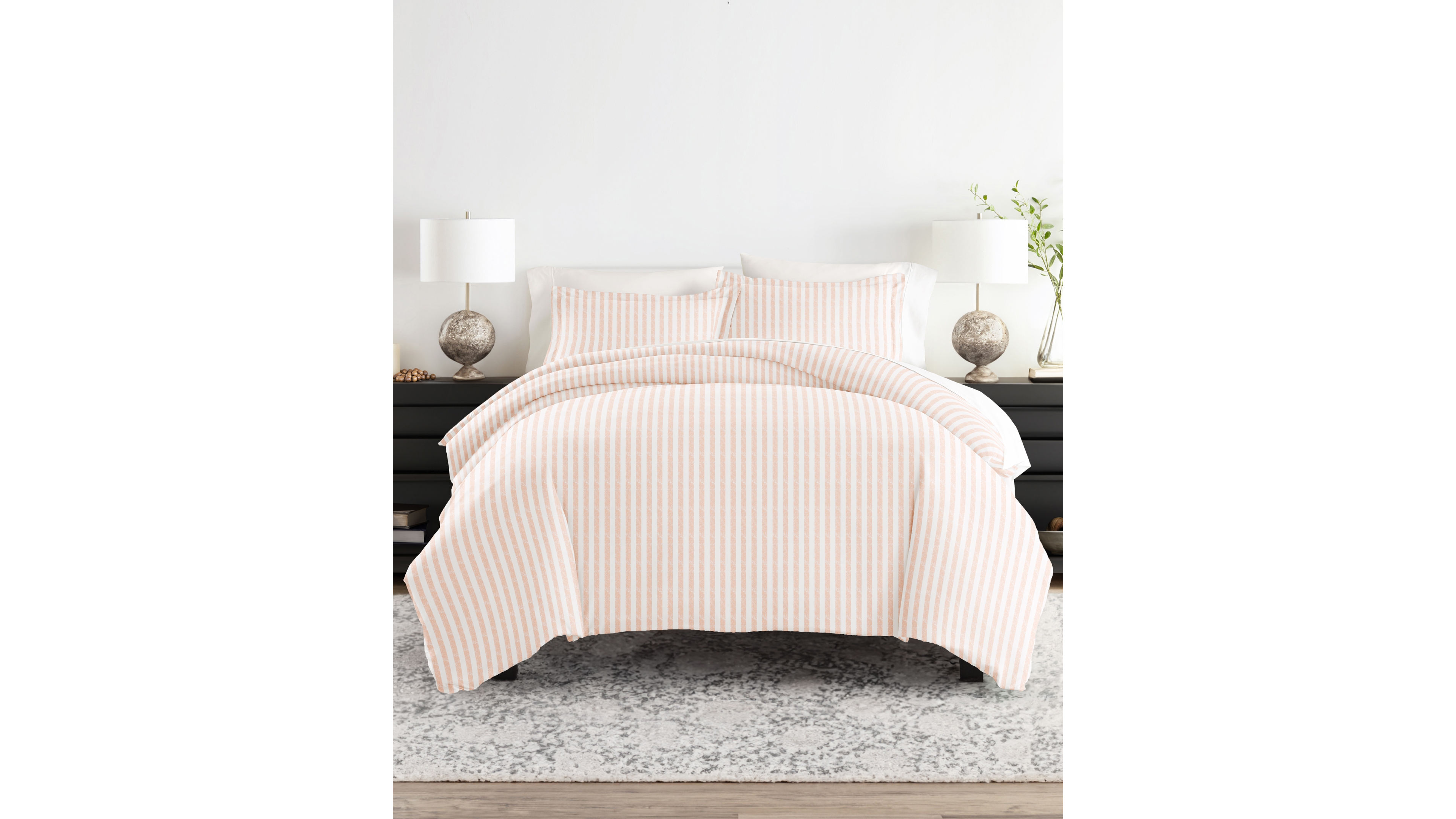 ienjoy Home Tranquil Sleep Patterned Duvet Cover Set, Twin/Twin Xl