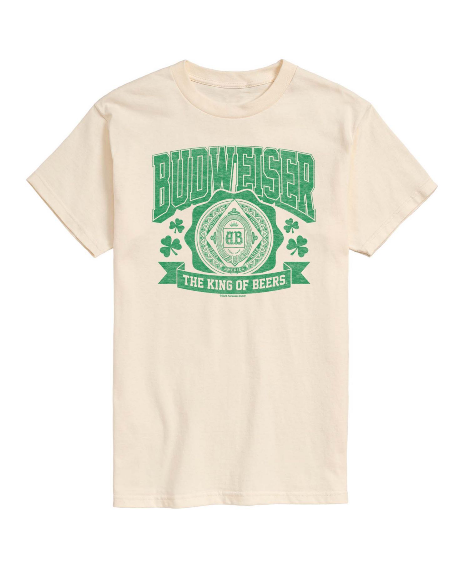 Men's Budweiser Medallion St. Paddy's Short-Sleeve Graphic T-Shirt