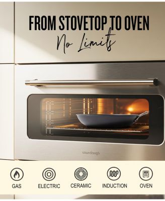 Artist 2-Piece Carbon Steel Frying Pan Set – Naturally Nonstick, Chemical-Free