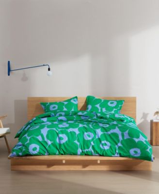 Unikko Cotton 3-Pc. Duvet Cover Set, King