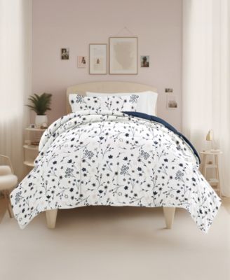 Patterned Dorm 8-Piece Comforter Set, Twin XL