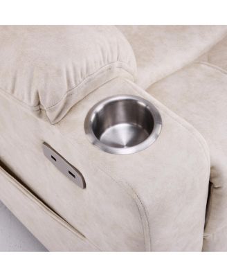  Oversized Power Lift Recliner Massage Chair for Elderly, USB/Type-C Ports