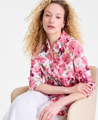 Women's 100% Linen Shirt