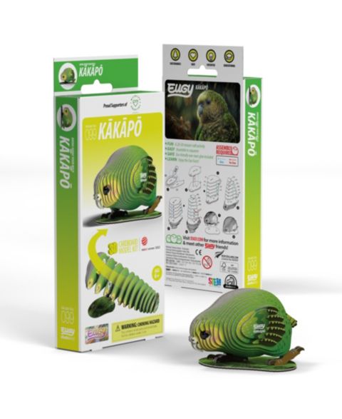 Детские конструкторы Eugy Kakapo 3D Puzzle, цвет: Разноцветный