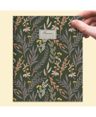 July 2026 - June 2027 Trailing Blooms Medium Monthly Planner
