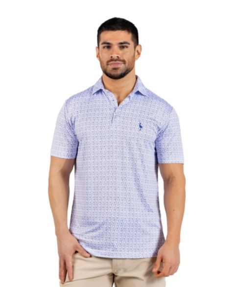 Мужское поло Tailorbyrd Bottoms Up Printed Performance Polo