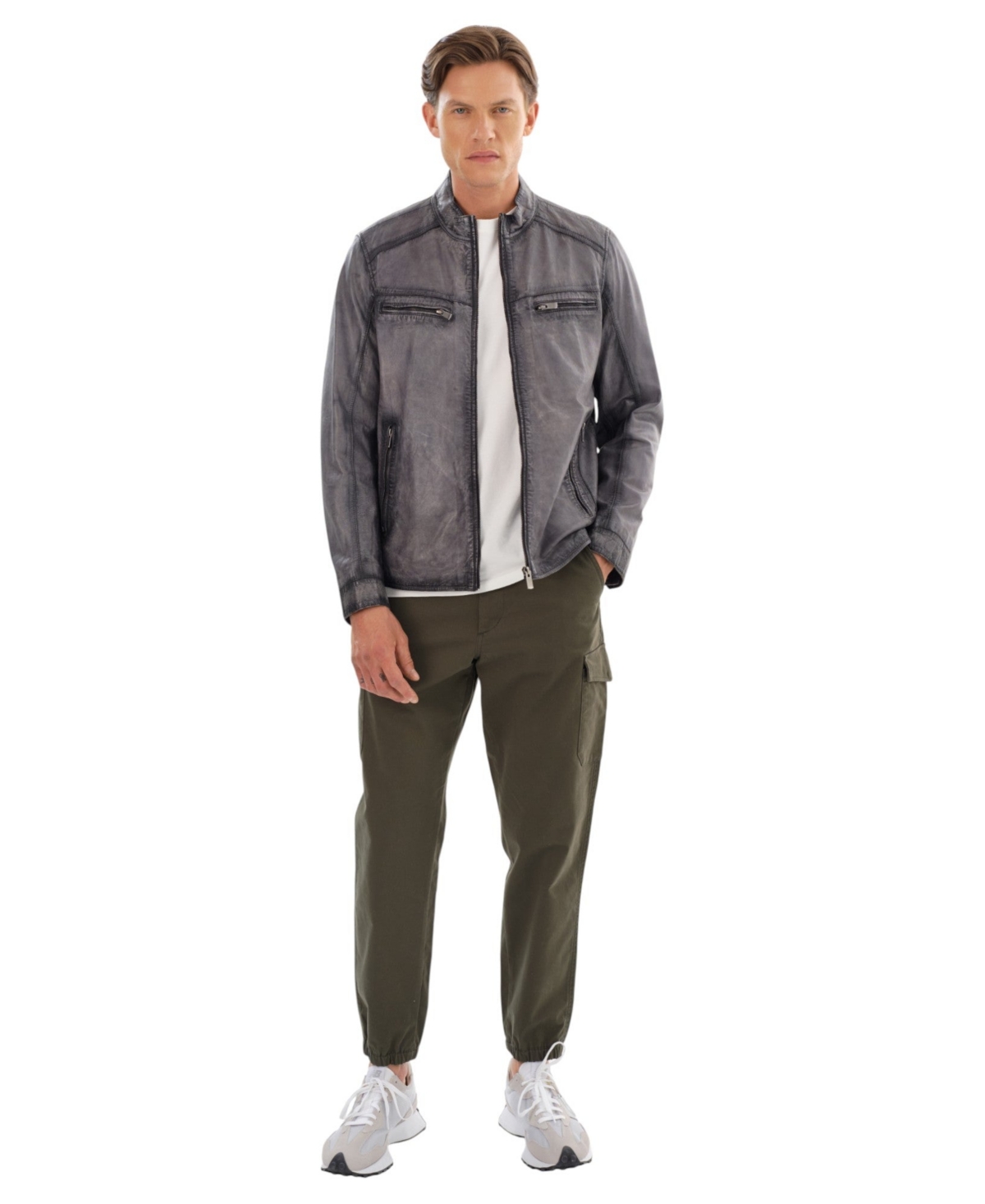 Regency Leathers Men's Enzo Leather Jacket