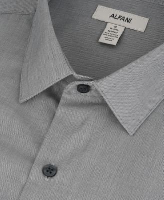 Men's Slim-Fit Solid Dress Shirt