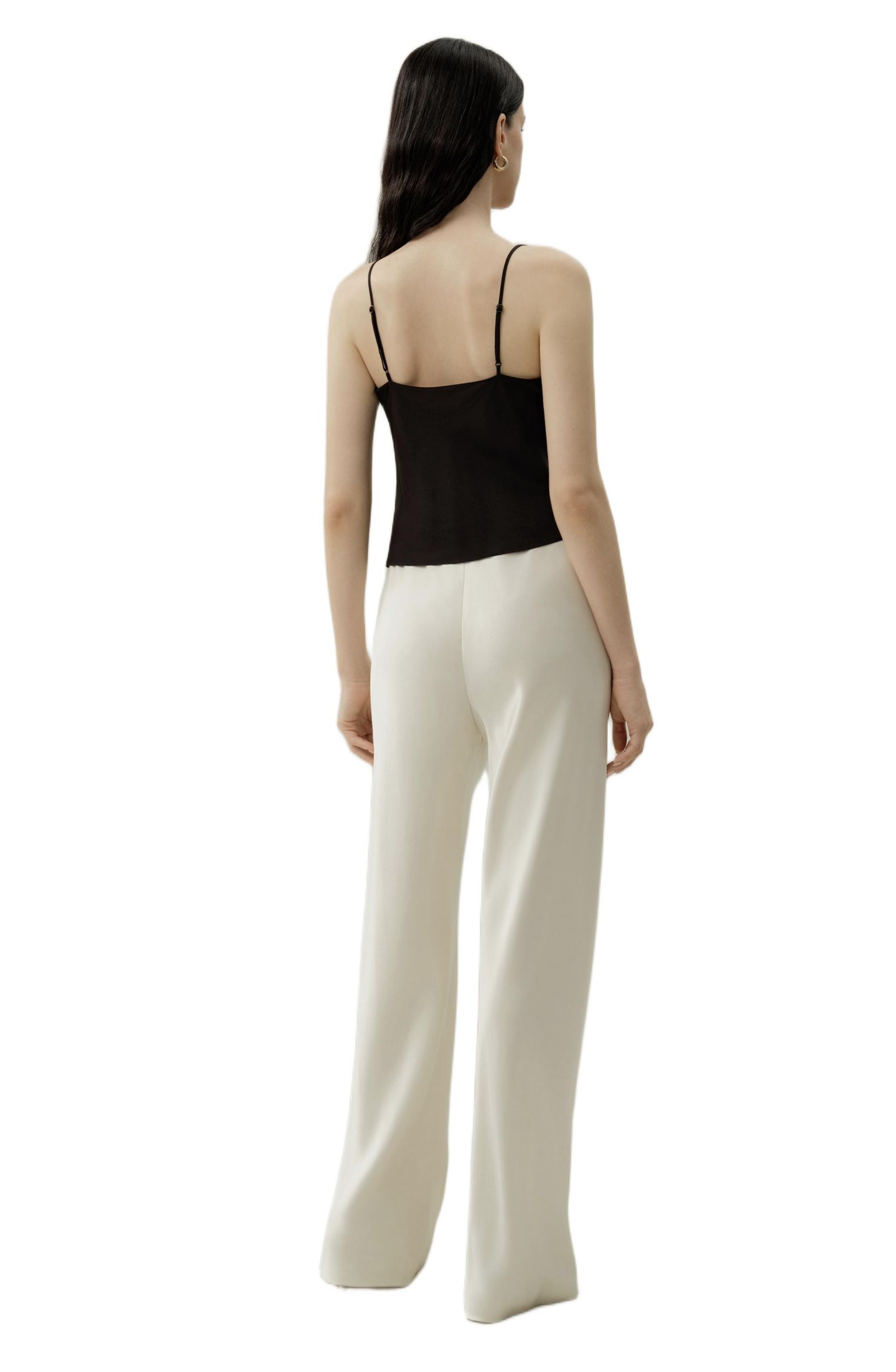 Женский топ LILYSILK Astra Stretchy Camisole, цвет: Чёрный — фото 2