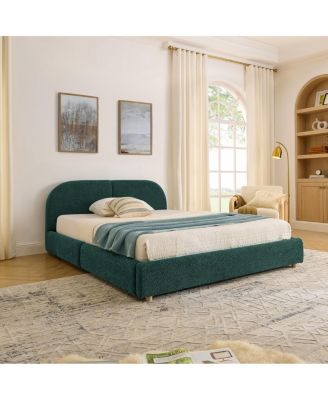 Queen Size Upholstered Bed Frame