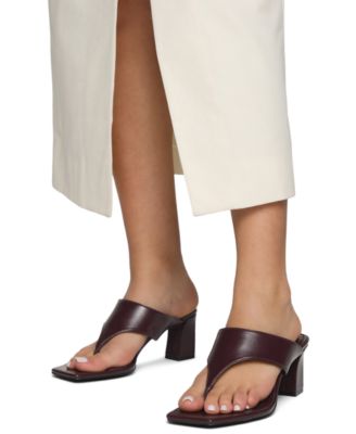 Women's Helen Block Heel Thong Sandals