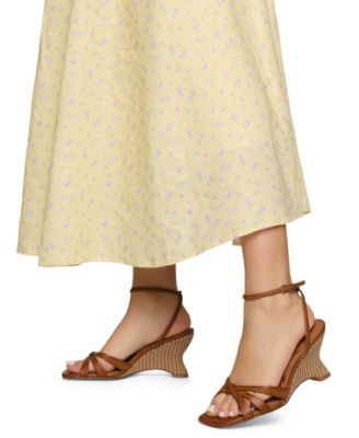 Women's Ermanna Square Toe Wedge Sandals