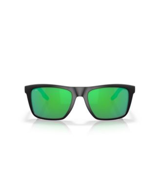 Men's Rectangle Polarized Sunglasses, 6S9107