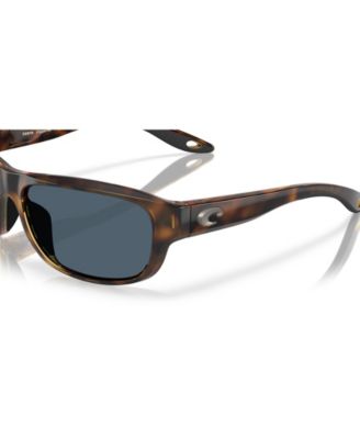 Unisex Rectangle Clipperton Polarized Sunglasses, 6S9119