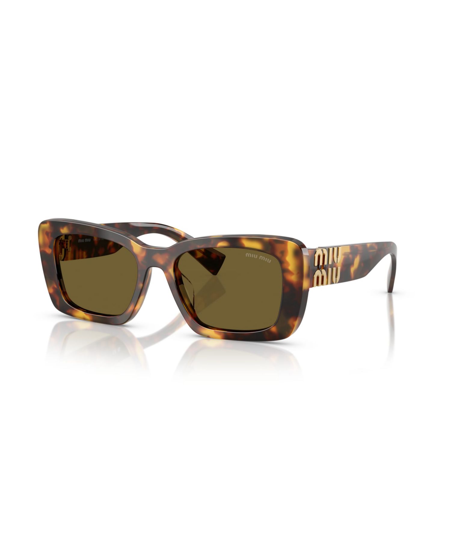 Women's Rectangle Sunglasses, MU 07YS