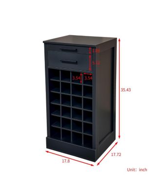  color modular 24 wine bar cabinet Buffet Cabinet