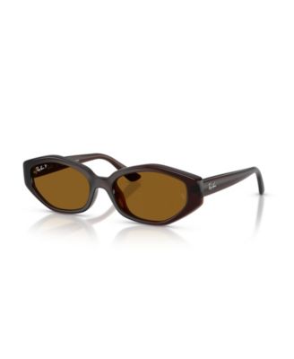 Unisex Geometric Polarized Sunglasses, RB4473D