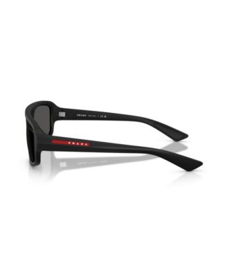 Men's Geometric Sunglasses, PS B11SU