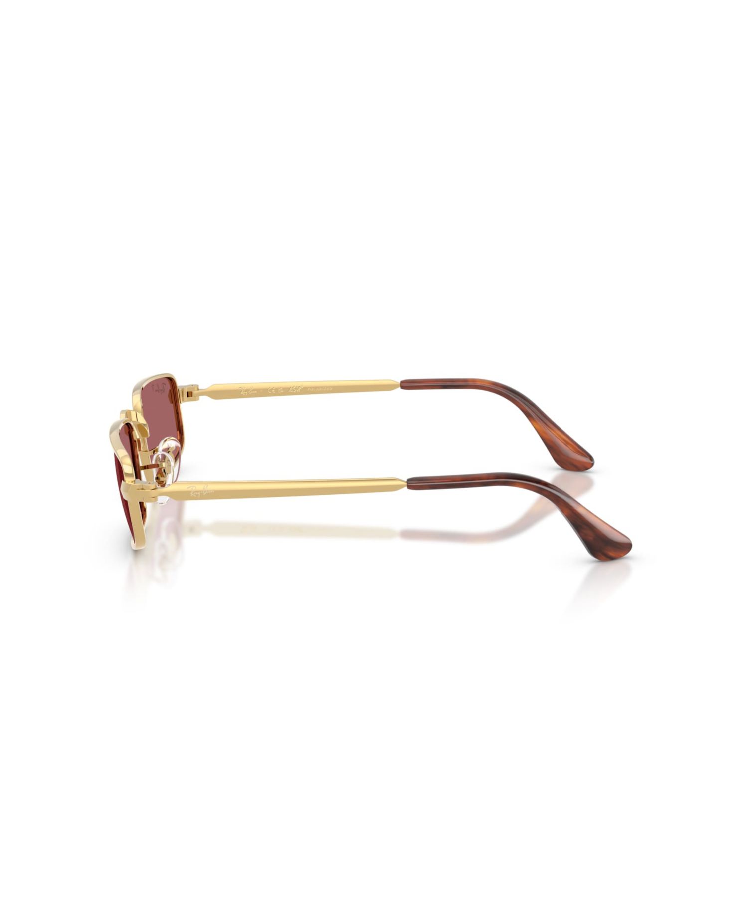 Unisex Rectangle Polarized Sunglasses, RB3927