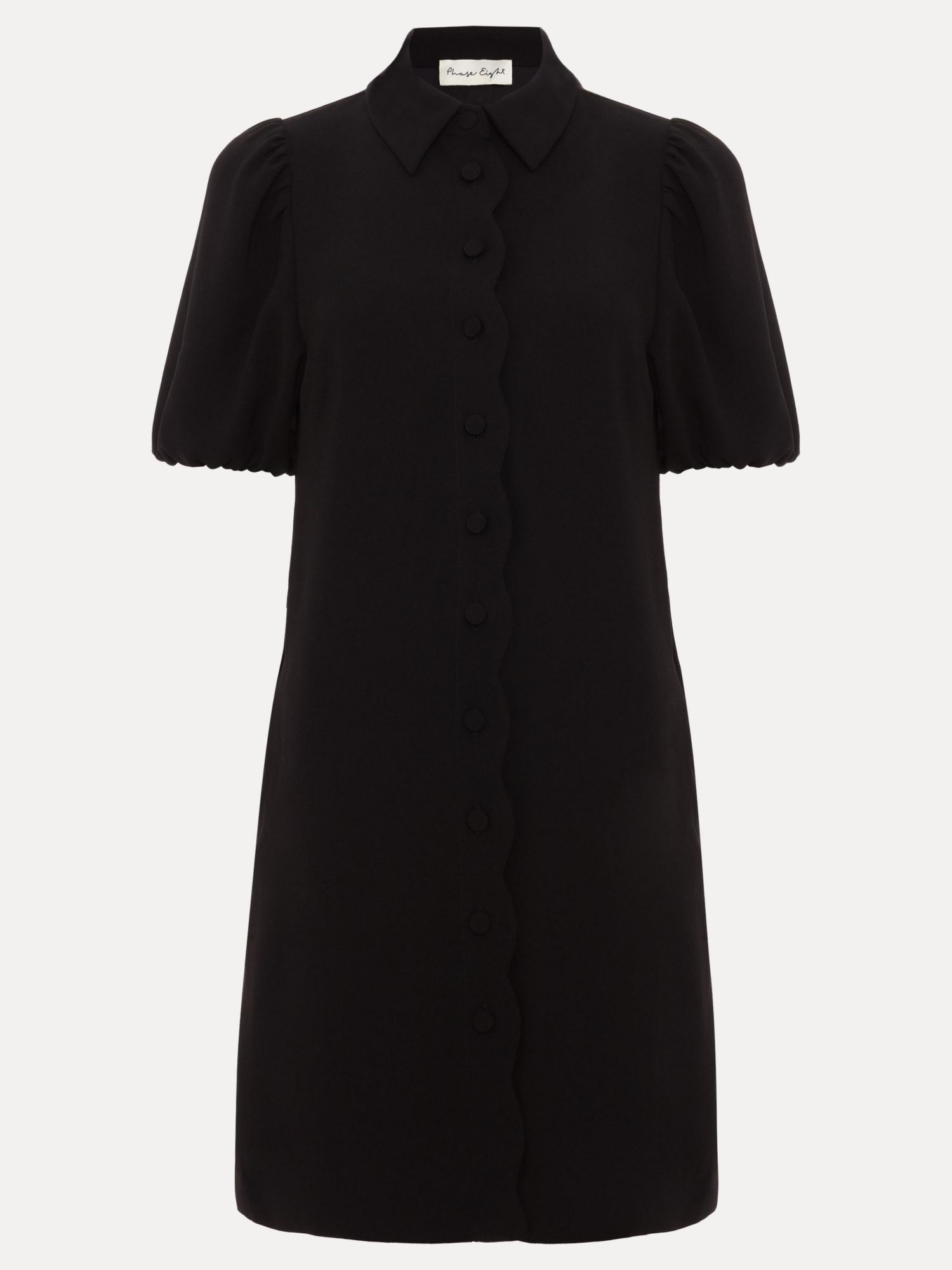 Women's Candice Scallop Detail Shirt Dress