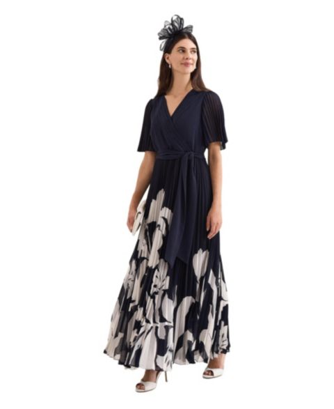 Женское платье Phase Eight Abigail Wrap, цвет: Тёмный синий
