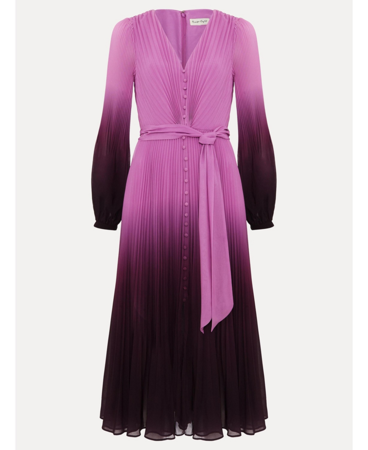 Phase Eight Women's Mira Ombre Tie Waist Midi Dress