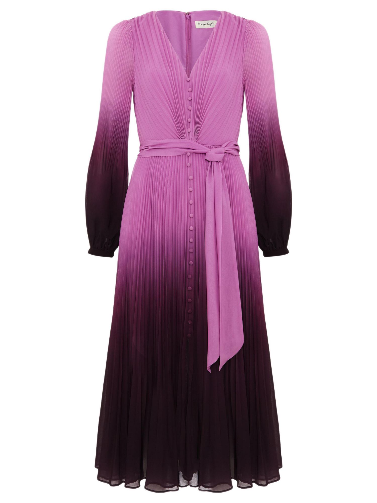 Women's Mira Ombre Tie Waist Midi Dress