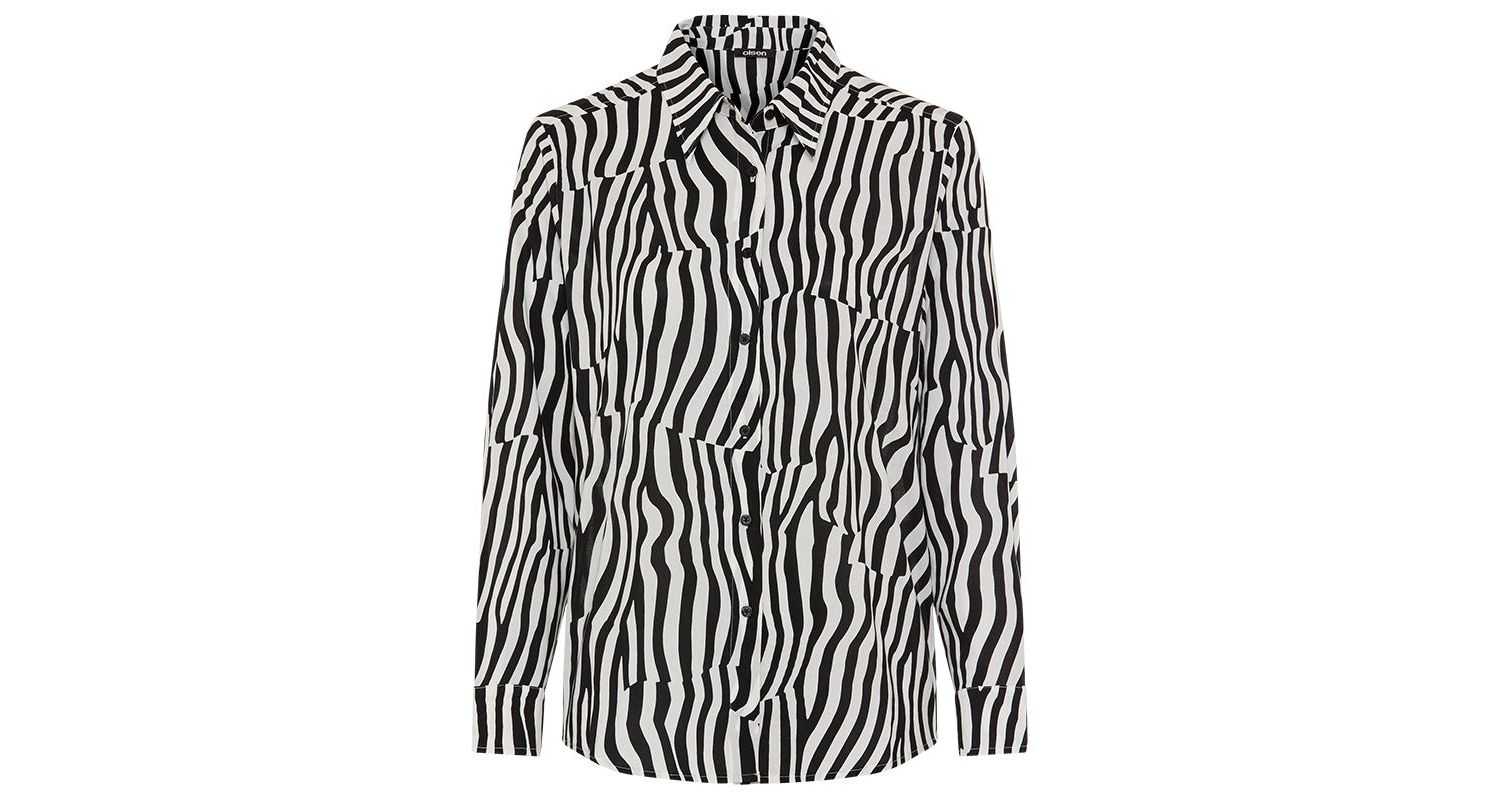 Women's Modern Zebra Shirt