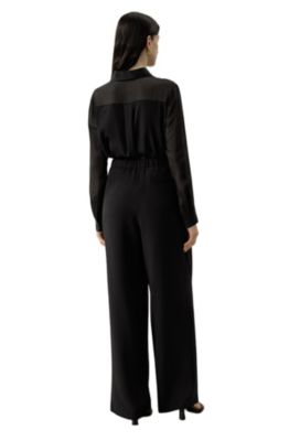 Women's Button Down Silk Organza Shirt