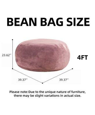 Superior Comfort Bean Bag Chairs with Memory Foam Filling