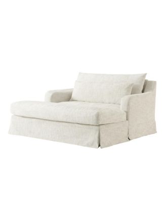 Chenille Sofa Bed, 59.5-Inch Sleeper Sofa, Loveseat.