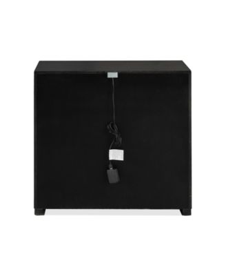 Ryder 26" Oak Veneer USB Charging Nightstand