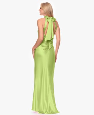 Women's Tie Neck Long Dress