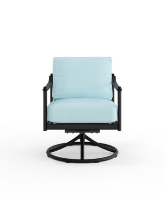 Wellington Swivel Rocker Club Outdoor Chair