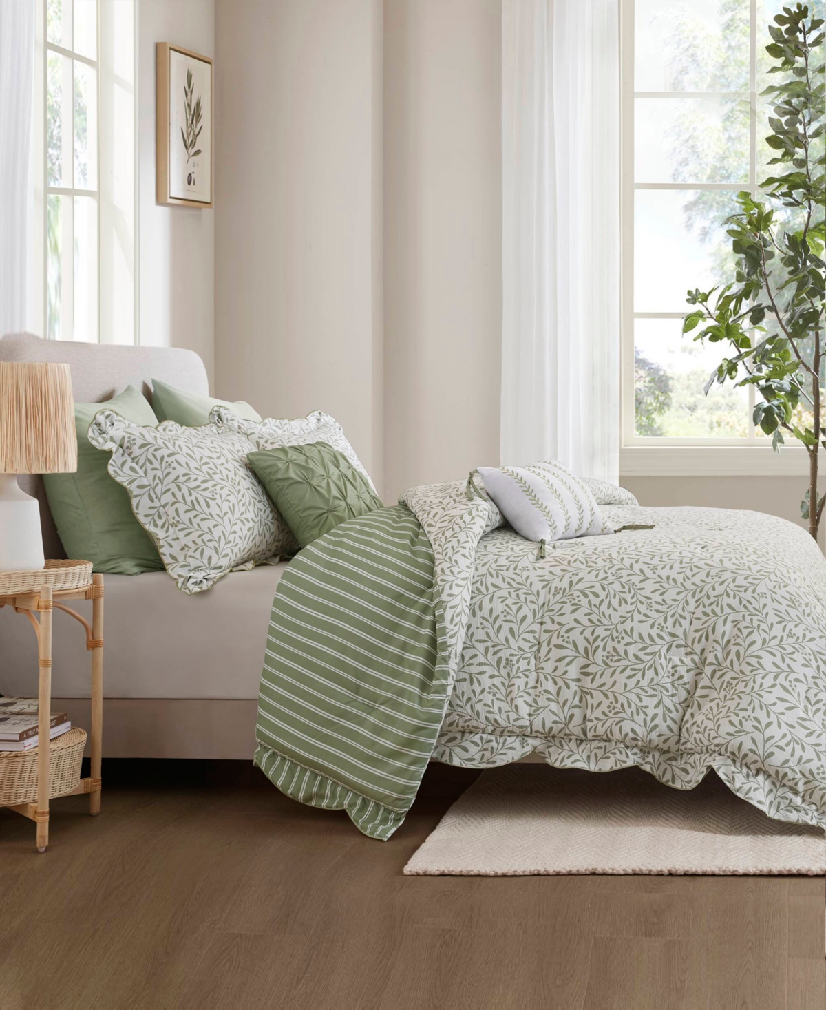 Madison Park Darcy Print 5-Pc. Comforter Set, Queen
