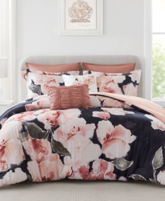 Shanti Breathable Textured All-Season 7-Pc. Comforter Set, Queen